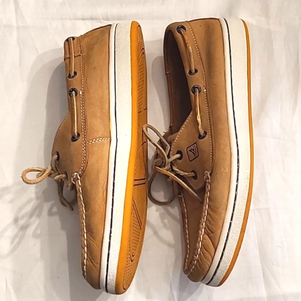 Sperry Top Sider Leather Boat Shoes Loafer Slip On Lace Up Oxford Flat Moccasin